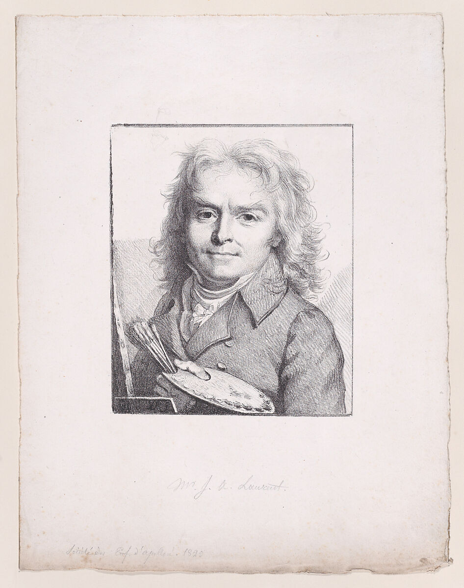 Portrait of Mr. J. A. Laurent, Baron Dominique Vivant Denon (French, Givry 1747–1825 Paris), Lithograph 