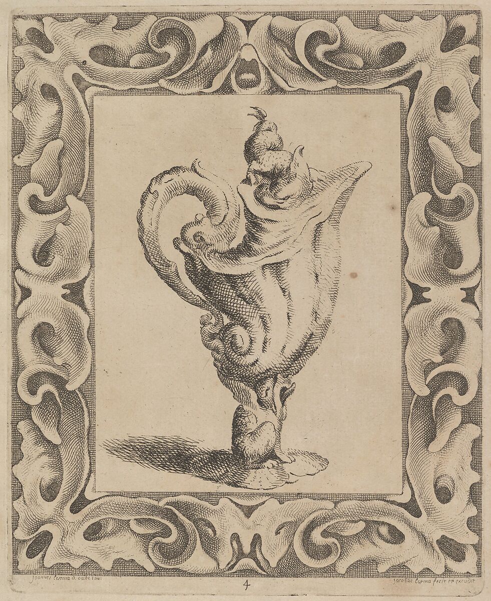 Festivitates Aurifabris (...) / Verscheide Snakeryen dienstich voor Goutsmits, Beelthouwers, Steenhouwers, en alle die de const beminnen (Plate 4), Johannes Lutma the Elder (Dutch, Emden 1584–1669 Amsterdam), Etching and engraving 