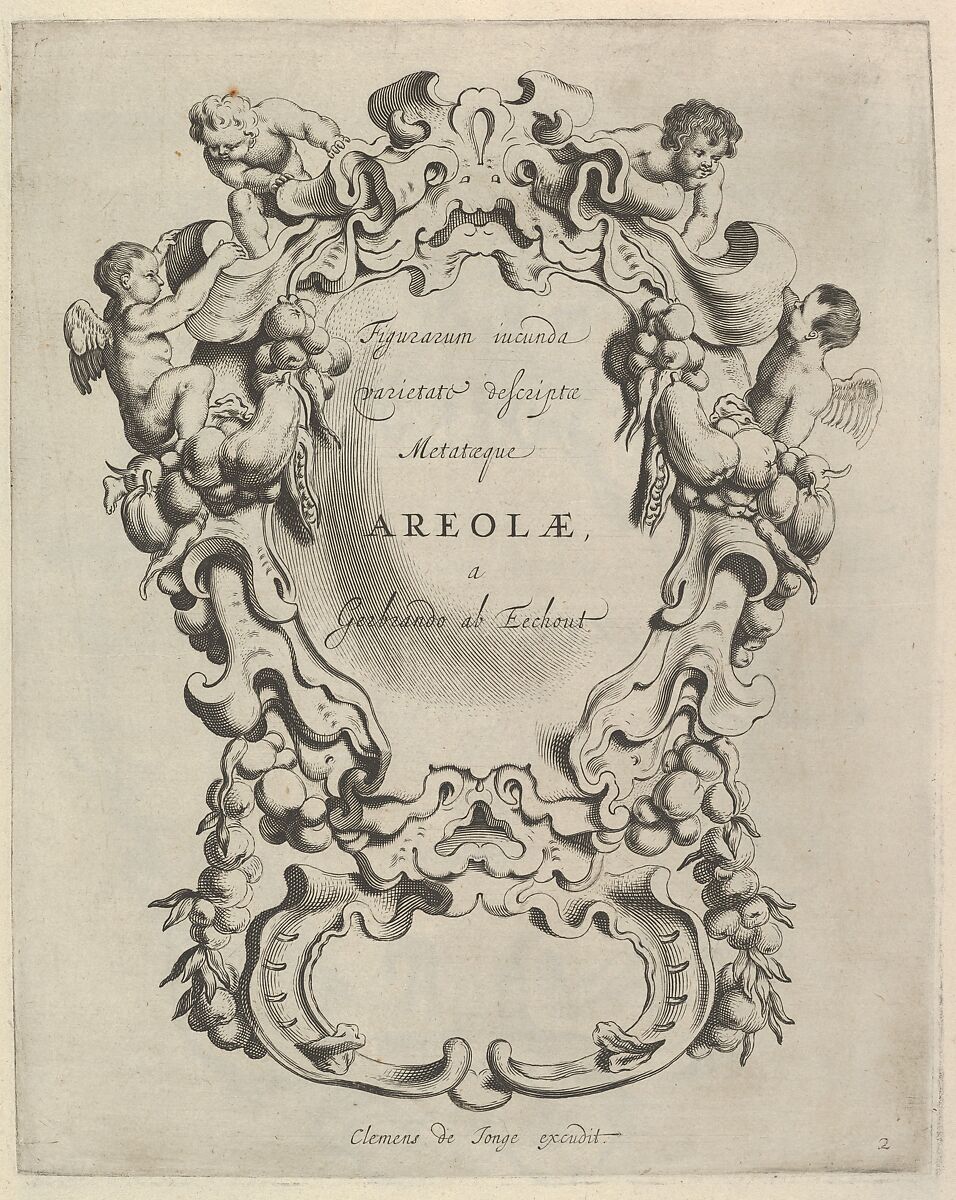 Veelderhande Niewe Compartimente (Titlepage in Latin)