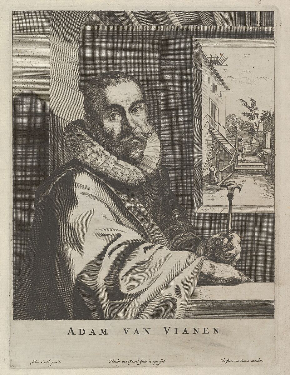 Modelli Artificiosi (...) Parte seconda (Plate 18: Portrait of Adam van Vianen)