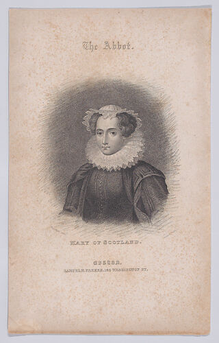 Mary, Queen of Scots (frontispiece, from 