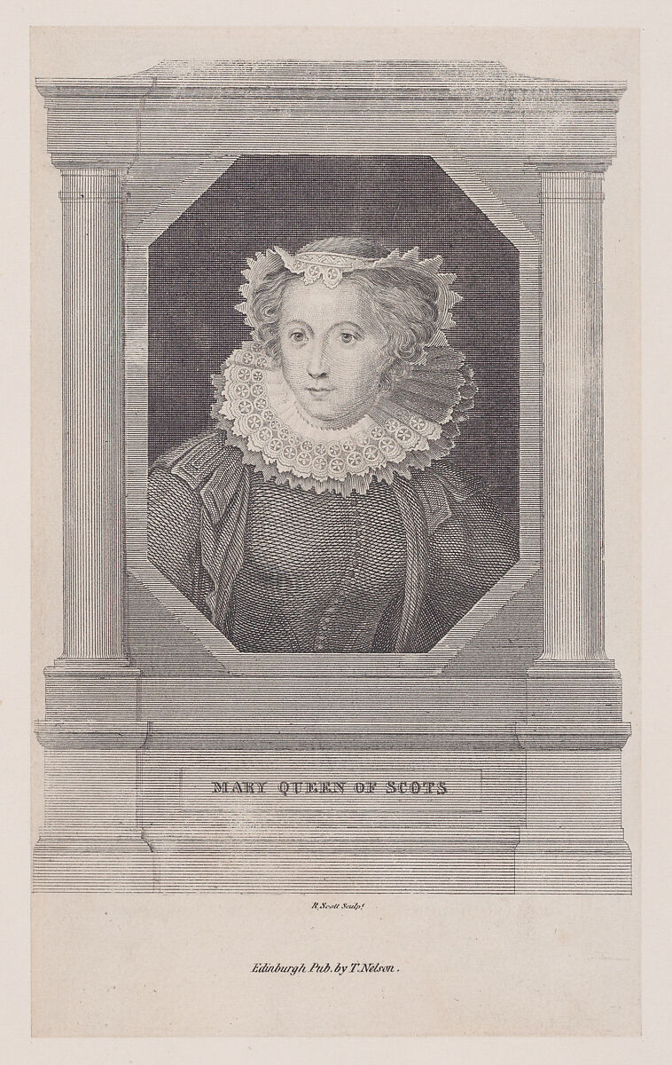 Mary, Queen of Scots, Robert Scott (British, Lanark, Scotland 1771–1841 Edinburgh), Engraving 