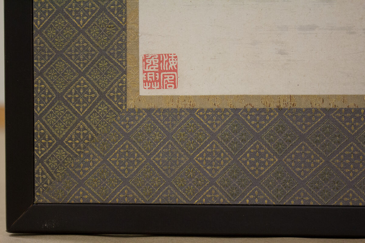 Lake Biwa in Four Seasons, Nukina Kaioku (Japanese, 1778–1863), Pair of six-panel folding screens; ink and color on paper, Japan