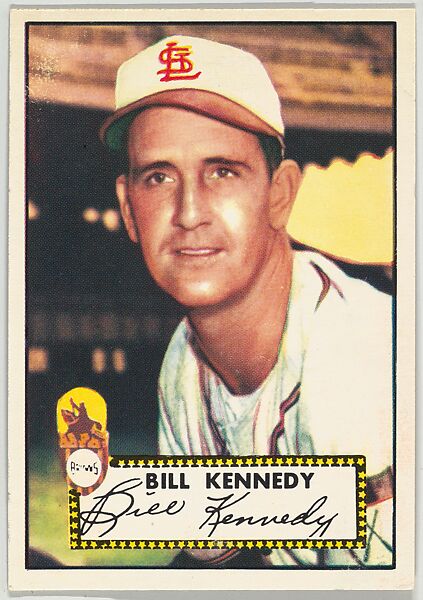 Card Number 102, Bill Kennedy, St. Louis Browns, from the Topps Baseball series (R414-6) issued by Topps Chewing Gum Company, Issued by Topps Chewing Gum Company (American, Brooklyn), Commercial color lithograph 
