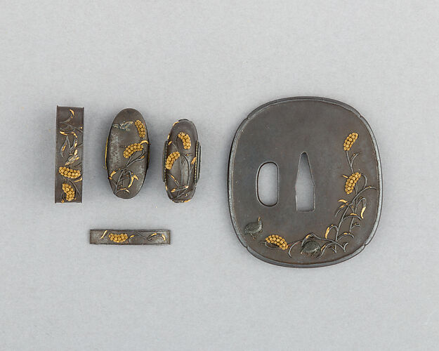 Set of Sword Fittings (Mitokoromono)