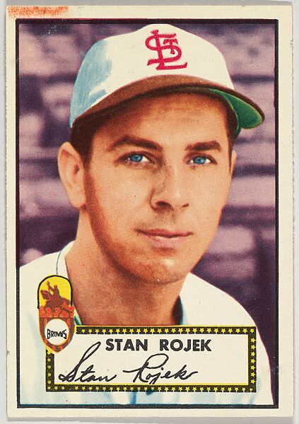 Card Number 163, Stan Rojek, St. Louis Browns, from the Topps Baseball series (R414-6) issued by Topps Chewing Gum Company, Issued by Topps Chewing Gum Company (American, Brooklyn), Commercial color lithograph 