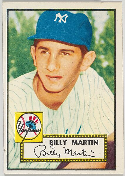 Billy Martin Baseball Cards