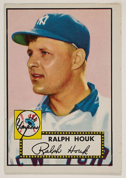 Card Number 200, Ralph George Houk, New York Yankees, from the Topps Baseball series (R414-6) issued by Topps Chewing Gum Company, Issued by Topps Chewing Gum Company (American, Brooklyn), Commercial color lithograph 