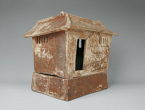 Model of a Two-Story House, Earthenware, China 