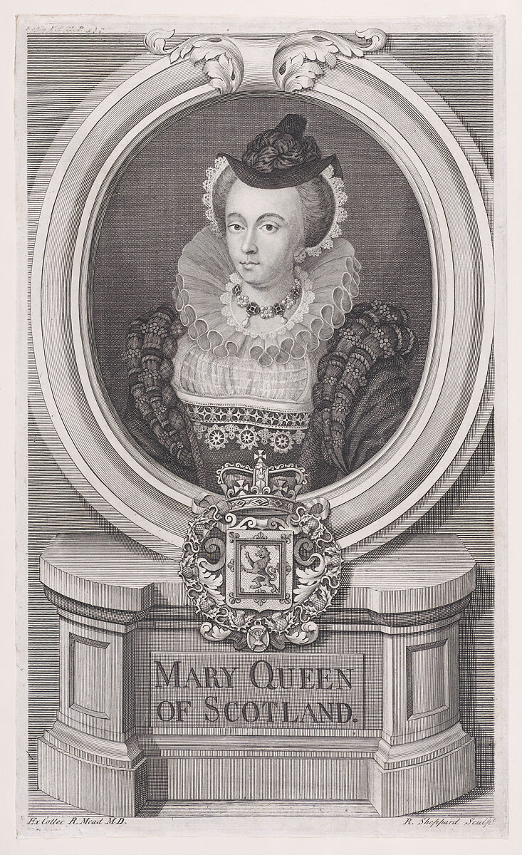 Mary, Queen of Scots, from "The History of England", Robert Sheppard (British, active ca. 1712–40), Engraving 