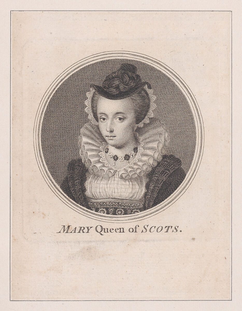 Mary, Queen of Scots, Robert Strange (British, Orkney, Scotland 1721–1792 London), Etching and engraving; second state of six 