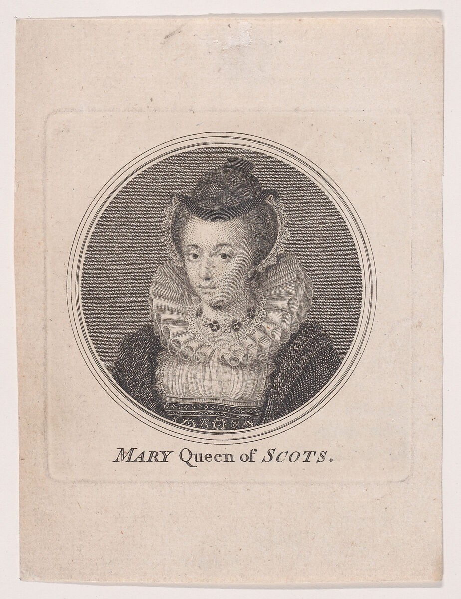 Mary, Queen of Scots, Robert Strange (British, Orkney, Scotland 1721–1792 London), Etching and engraving; fourth state of six 
