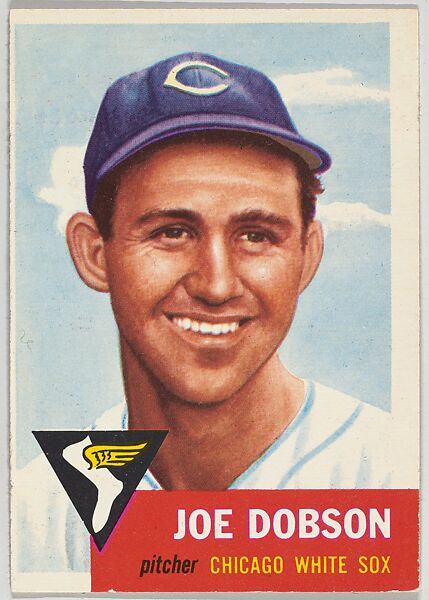 Card Number 5, Joe Dobson, Pitcher, Chicago White Sox, from the series Topps Dugout Quiz (R414-7), issued by Topps Chewing Gum Company, Issued by Topps Chewing Gum Company (American, Brooklyn), Commercial color lithograph 