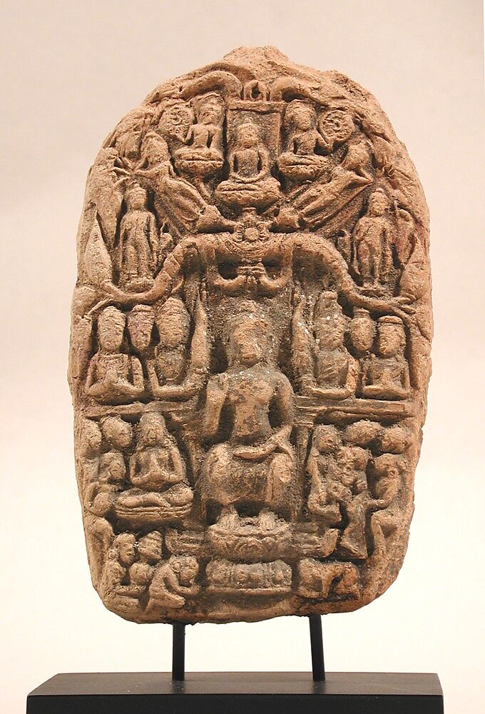 The Miracle of Shravasti, Terracotta, Thailand 