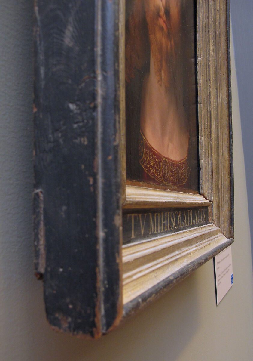 Head of Christ, Fernando Yáñez de la Almedina (Spanish, Almedina, ca. 1475?–1536 Valencia), Oil on poplar