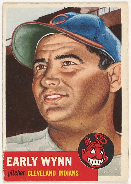 Card Number 61, Early Wynn, Pitcher, Cleveland Indians, from the series Topps Dugout Quiz (R414-7), issued by Topps Chewing Gum Company, Issued by Topps Chewing Gum Company (American, Brooklyn), Commercial color lithograph 