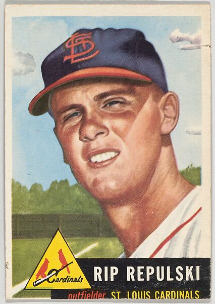 Issued by Topps Chewing Gum Company - Card Number 172, Rip