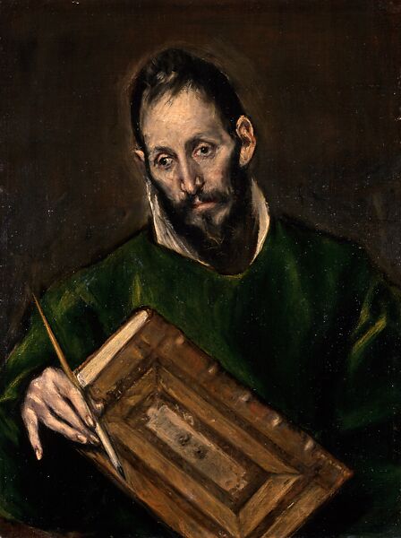 El Greco Domenikos Theotokopoulos Saint Luke The