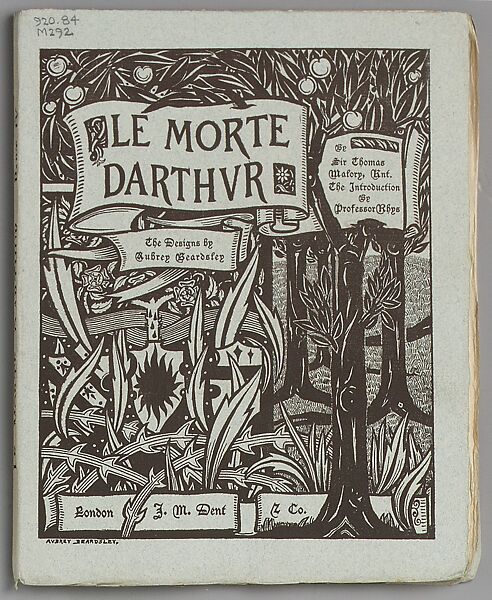 Le Morte d'Arthur, Written by Sir Thomas Malory (British, 1415/18–1471), Illustrations; line-block process printing
