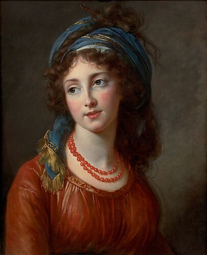 Elisabeth Louise Vigée Le Brun, Marie Antoinette in a Chemise Dress