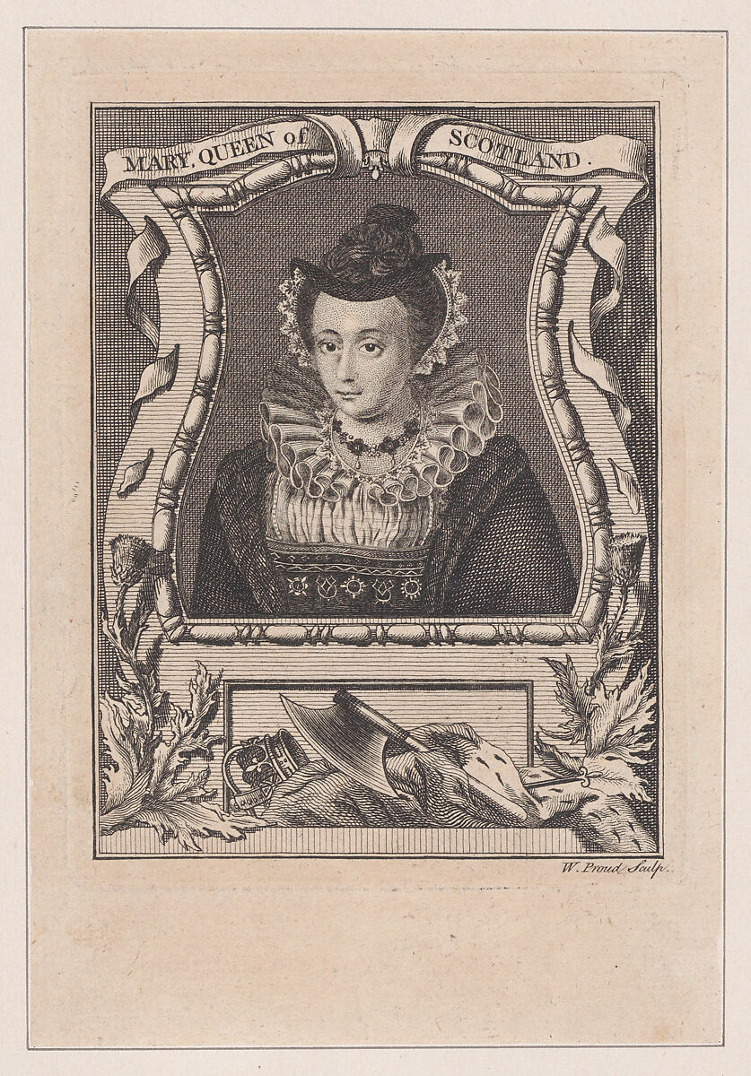 Mary, Queen of Scots, W. Proud (British, active late 18th century), Etching and engraving 
