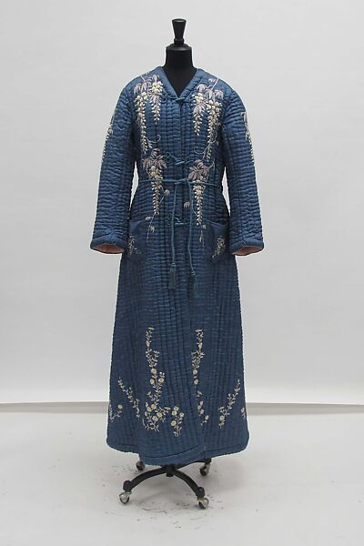 Robe, cotton, silk, Japanese, for the Western Market 