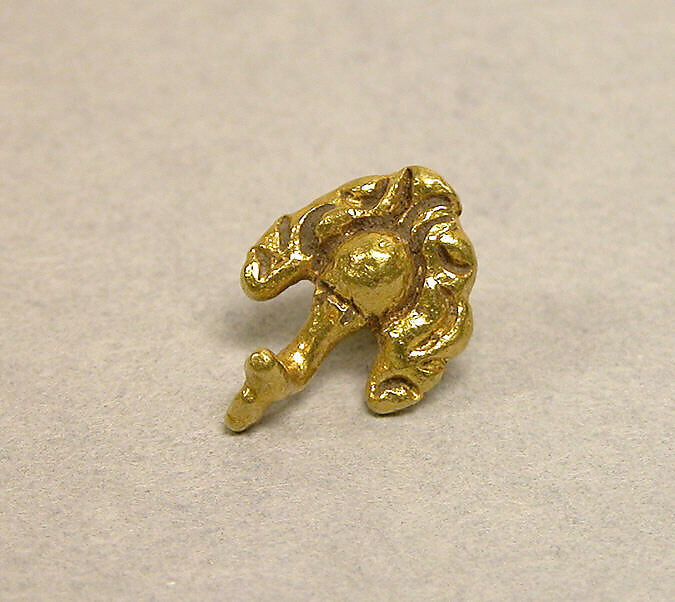Crowned Goose Pendant, Gold, Indonesia (Central Java) 