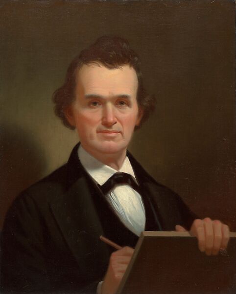 Self-Portrait, George Caleb Bingham (American, Augusta County, Virginia 1811–1879 Kansas City, Missouri), Oil on canvas, American 