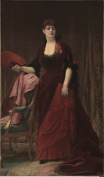 Arabella Worsham, Alexandre Cabanel (French, Montpellier 1823–1889 Paris), Oil on canvas, American 