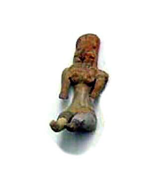 Figure of Fertility Goddess, Terracotta, Baluchistan 