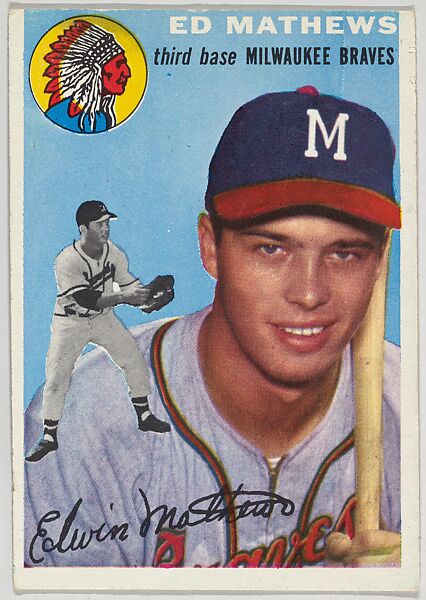 Eddie Mathews Baseball Cards for sale