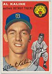 Issued by Topps Chewing Gum Company | Card Number 201, Al Kaline ...