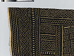 Bògòlanfini (mineral-dyed cloth), Gneli Traoré (ca. 1923–2002, Samantara, Mali), Cotton, dye, Bamana peoples
