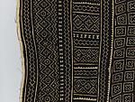 Bògòlanfini (mineral-dyed cloth), Gneli Traoré (ca. 1923–2002, Samantara, Mali), Cotton, dye, Bamana peoples