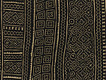 Bògòlanfini (mineral-dyed cloth), Gneli Traoré (ca. 1923–2002, Samantara, Mali), Cotton, dye, Bamana peoples