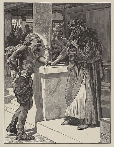 Cushi Brings to David News of the Death of Absalom, from 