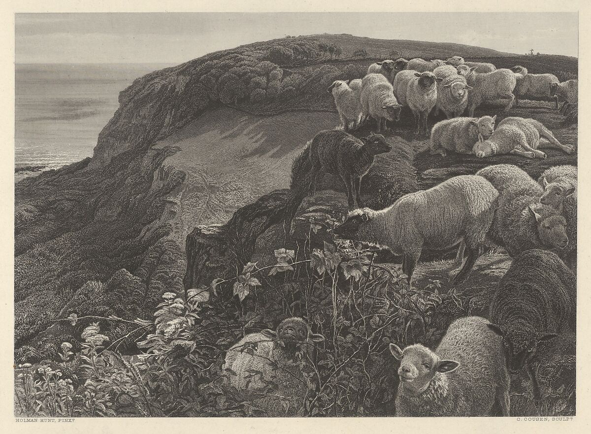 After William Holman Hunt On The Hill Side Our English Coasts 1852 From The Art Journal The Metropolitan Museum Of Art