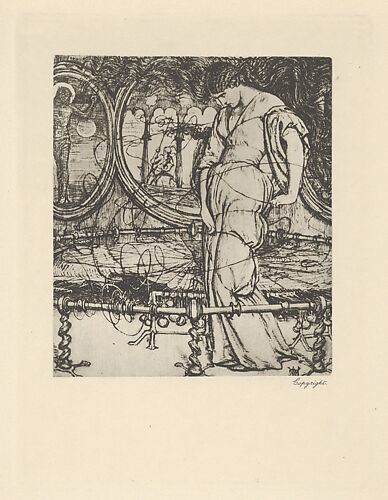 The Lady of Shalott (Tennyson's Poems, New York, 1903)