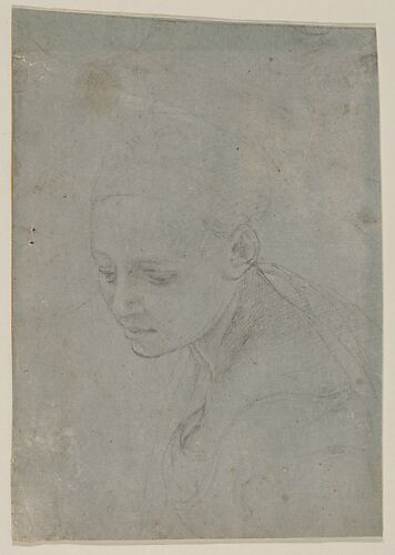 Study of a Young Woman in Three-quarter Bust-Length
