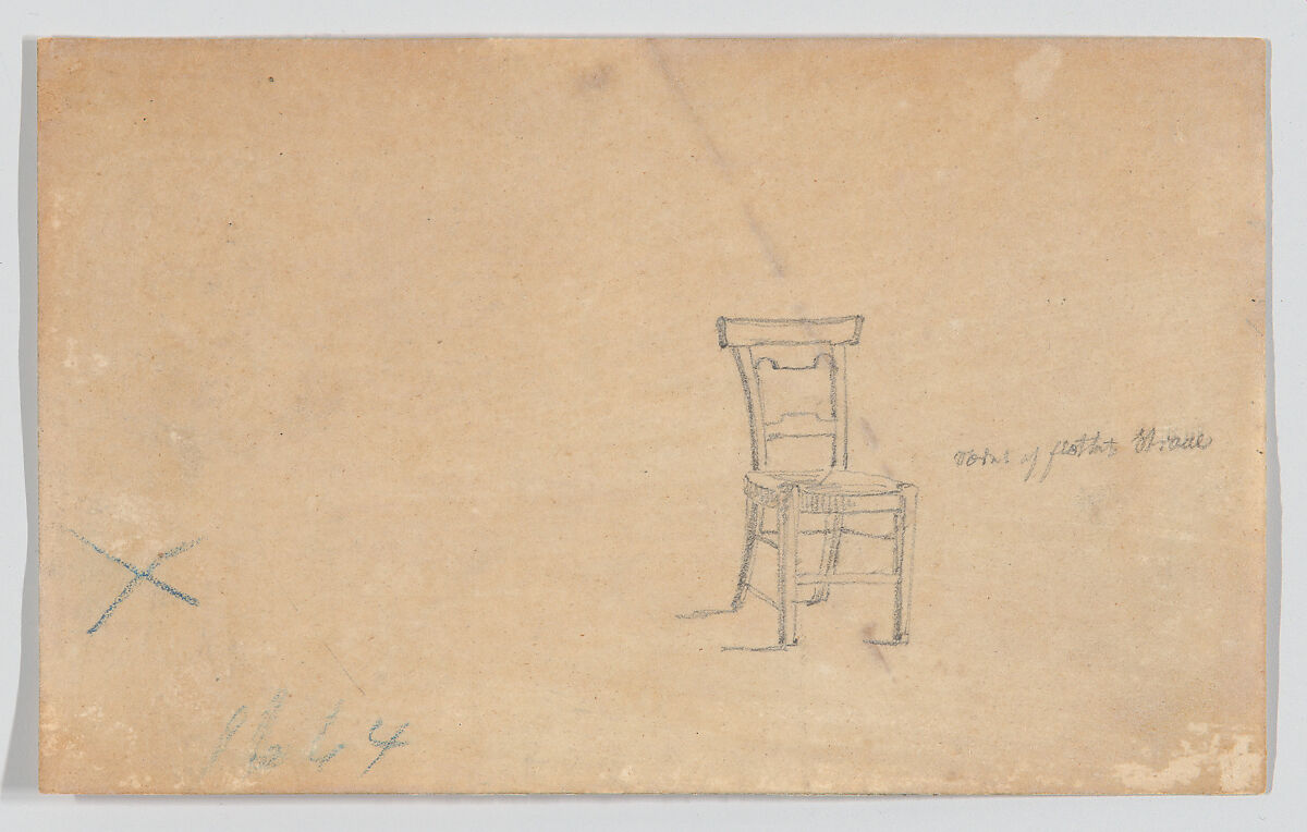 A Bridge over a Canal in Winschoten, Martinus Rørbye (Danish, Drammen 1803–1848 Copenhagen), Graphite, brown and gray wash