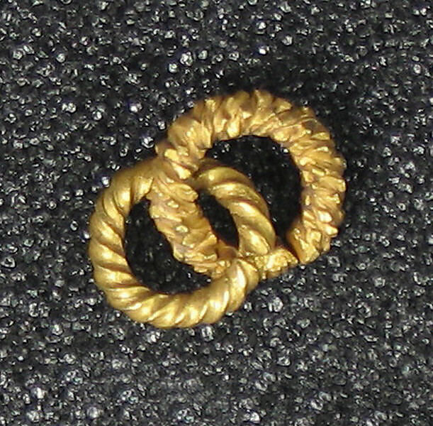 Earring with Wire and Granules, Gold, Indonesia (Central Java) 
