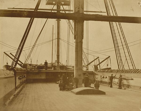 Quarterdeck of HMS "Impregnable", Linnaeus Tripe (British, Devonport (Plymouth Dock) 1822–1902 Devonport) 