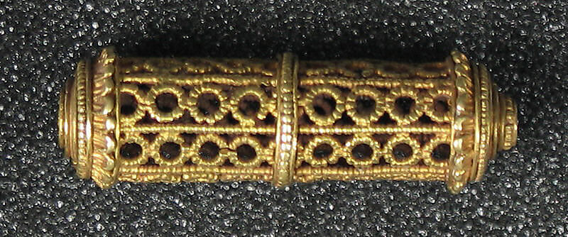 Pendant, Openwork and Granulation, Gold, Indonesia (Central Java) 