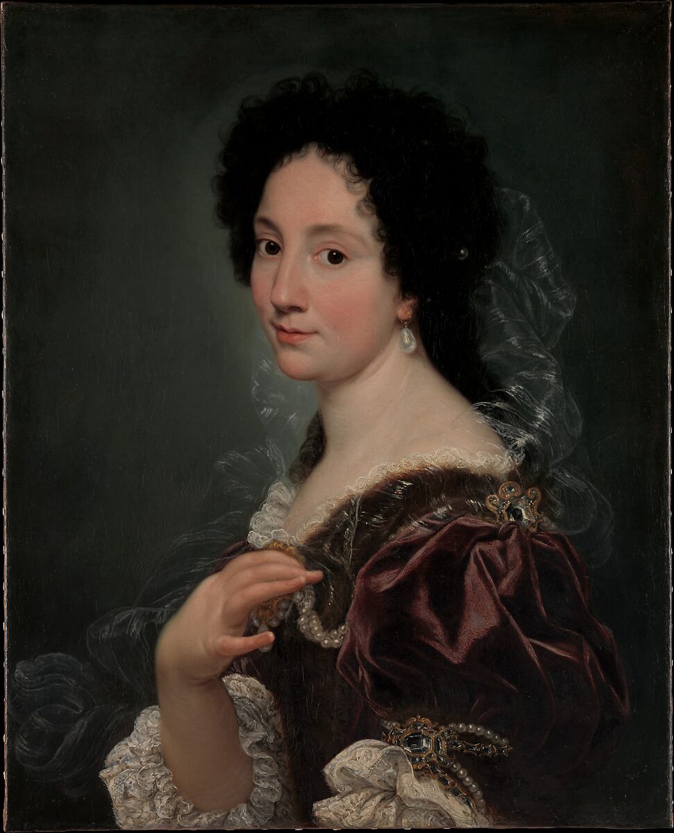 Portrait of a Woman, Giovanni Battista Gaulli (Il Baciccio) (Italian, Genoa 1639–1709 Rome), Oil on canvas 