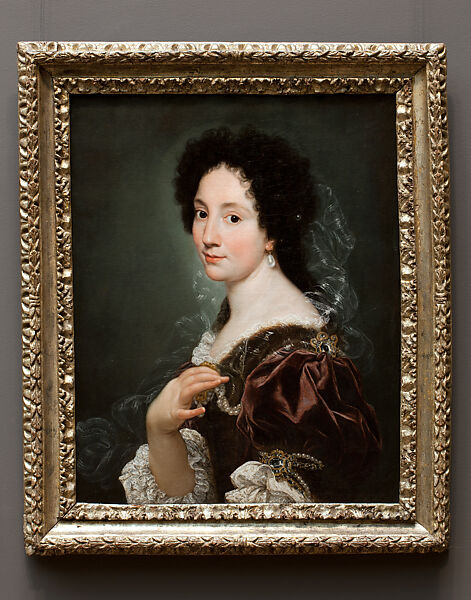 Portrait of a Woman, Giovanni Battista Gaulli (Il Baciccio) (Italian, Genoa 1639–1709 Rome), Oil on canvas