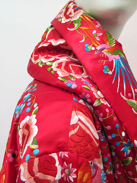 Coat, OMO Norma Kamali (American, born 1978), silk, American