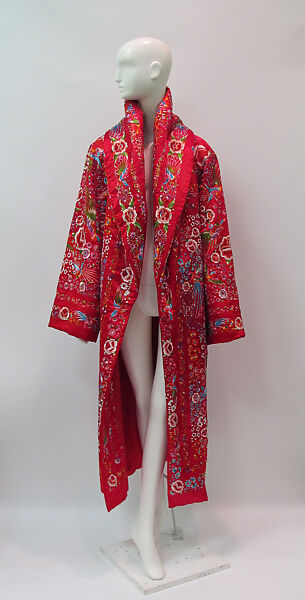 Coat, OMO Norma Kamali (American, founded 1977), silk, American 