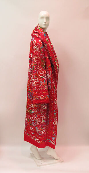 Coat, OMO Norma Kamali (American, born 1978), silk, American