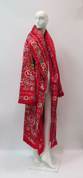 Coat, OMO Norma Kamali (American, born 1978), silk, American
