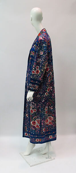 Coat, OMO Norma Kamali (American, born 1978), silk, American